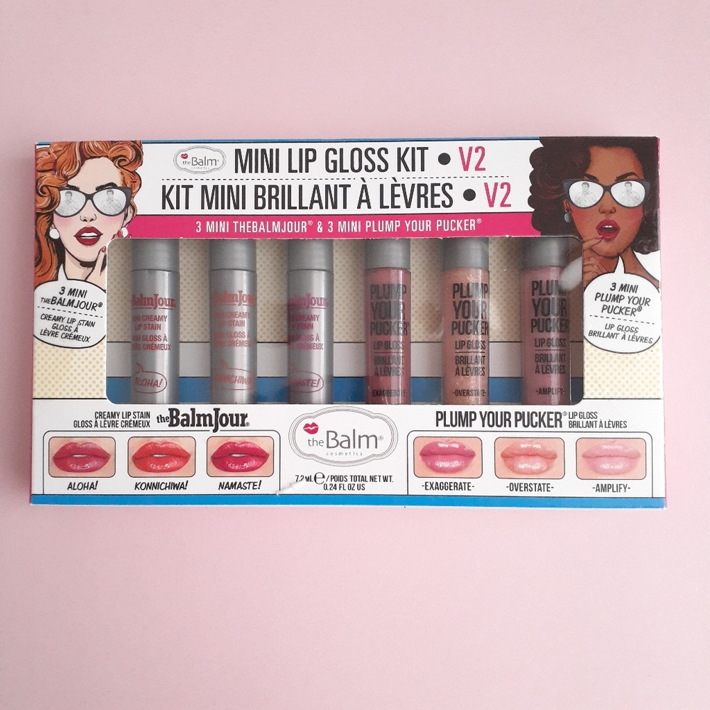 THE BALM  Cosmetics Mini Lip Gloss Kit Vol. 2
